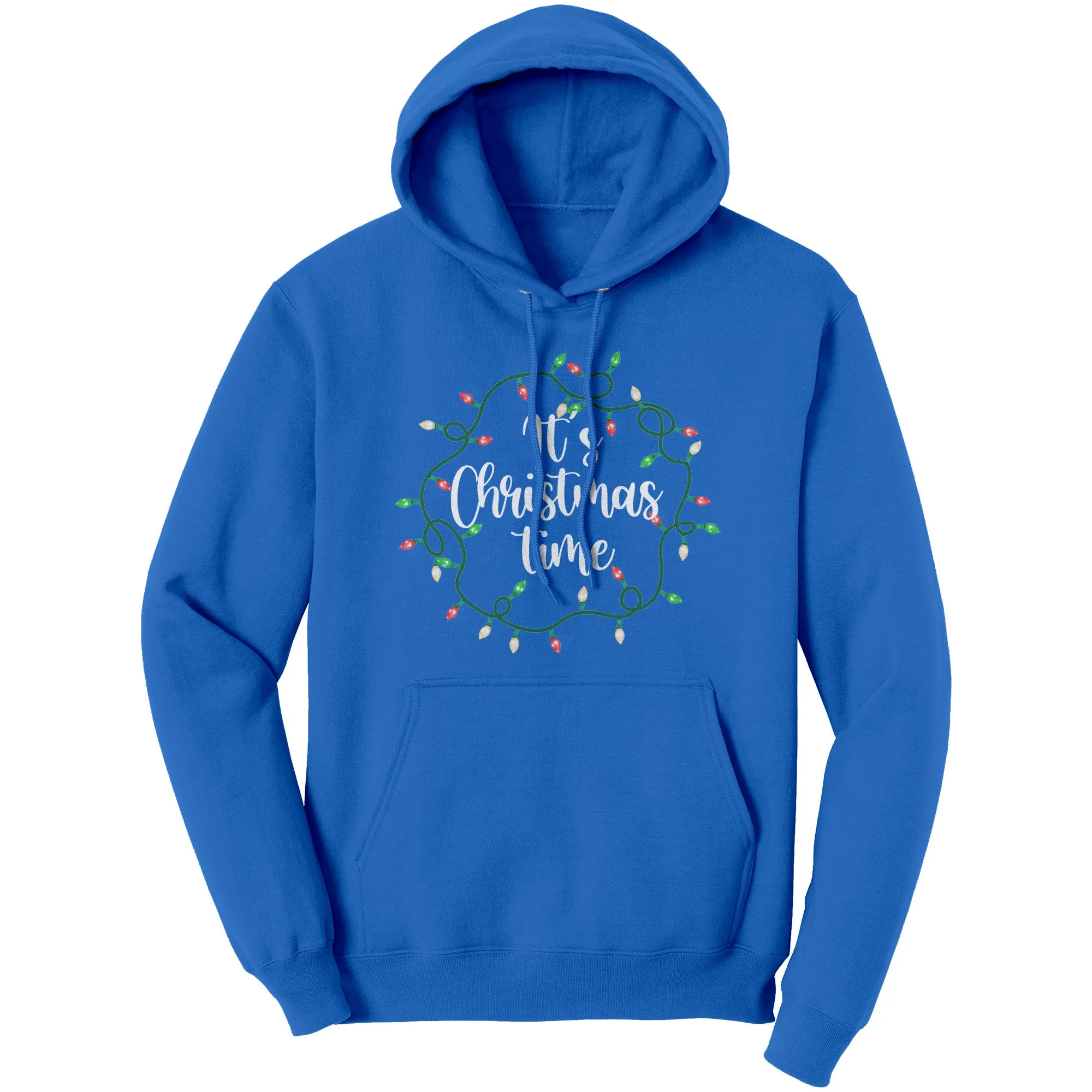 It's Christmas Time Hoodie For Christmas Gifts For Her, Cute Christmas Hoodie, Christmas Sweater Gift, Vintage Christmas Design Hoodies Gift